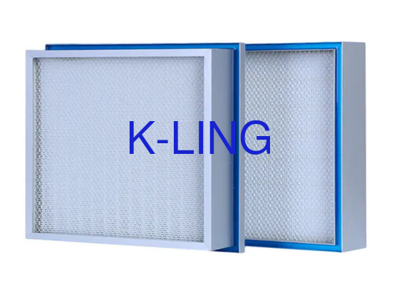 Polyurethane Sealant Hệ thống không khí phòng sạch 99,9995% 0,12um ULPA Bộ lọc không khí cho không khí sạch và an toàn