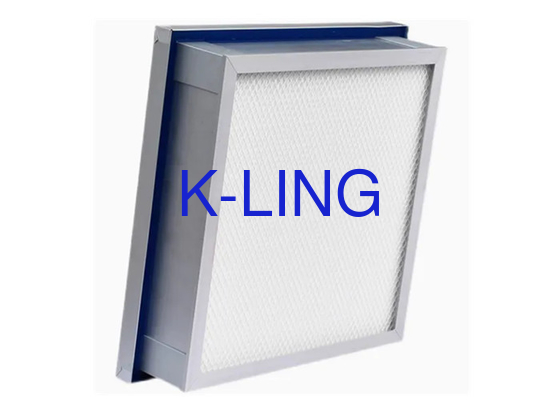 Polyurethane Sealant Hệ thống không khí phòng sạch 99,9995% 0,12um ULPA Bộ lọc không khí cho không khí sạch và an toàn