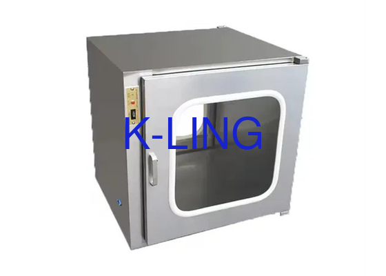 Chìa khóa bao gồm 600 * 600 * 600mm Khu vực làm việc bên trong Hộp thông qua tĩnh cho phòng sạch