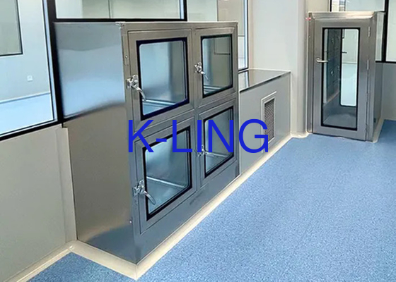 Phụ kiện Pass Box với móng và ánh sáng UV Giải pháp cuối cùng cho phòng sạch