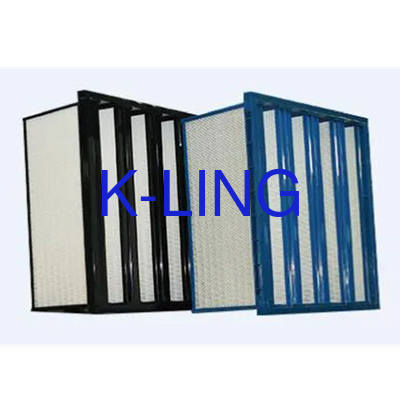 Bộ lọc ngân hàng khung nhựa V cho bộ lọc phòng sạch và hiệu suất trong môi trường công nghiệp