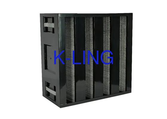 Các hạt và mùi loại bỏ Carbon hoạt động V ngân hàng bộ lọc với dung lượng giữ bụi