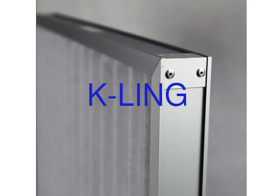 Độ ẩm tối đa 80%rh Bộ lọc không khí tấm nhựa có thể rửa được Khoảng thời gian thay thế trong hộp Loại bao bì