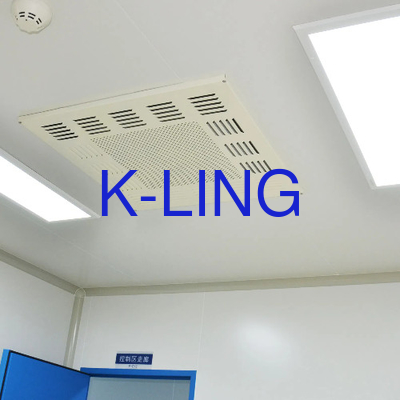H13 Bộ lọc HEPA trần nhà Mô-đun hộp HEPA trong đầu cuối cho phòng sạch
