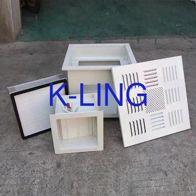 Neoprene Seal HEPA Filter Box In Steel Cabinet Material Cho phạm vi nhiệt độ 32-140 độ Fahrenheit Thiết kế nhỏ gọn