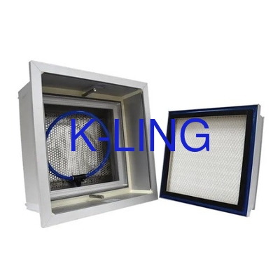 99.97% Hiệu quả lọc Hepa Box lọc cho phòng sạch