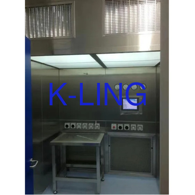 Cửa kiểm soát phòng cân bằng với chế độ tắm không khí hai mặt và rèm PVC