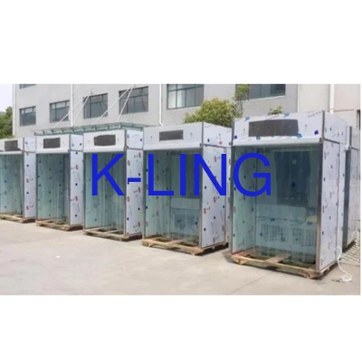 Thép không gỉ Laminar Flow Booth để cân nặng bột H13 F6 G3 Bước lọc