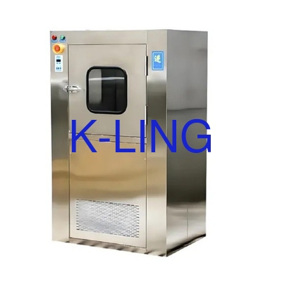 Khách hàng kích thước Pass Box với vòi tắm không khí và tốc độ không khí 23-25m / s
