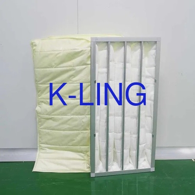 Bộ lọc không khí túi trung bình cho máy lọc không khí Sản phẩm tiêu chuẩn ISO9001