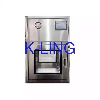 Dòng không khí 0,45m/s ± 20% Thiết bị phòng sạch với hệ thống điều khiển PLC và Cấp độ thanh lọc ISO5 lớp A