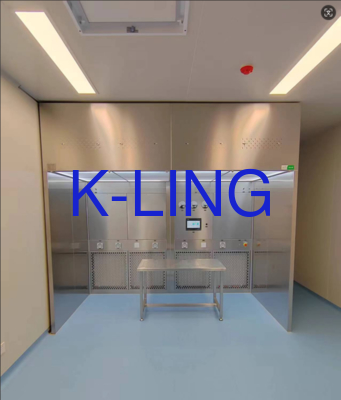 Stainless Steel Construction (SUS304) Dispensing Booth with Polymer Airflow Equalization Membrane