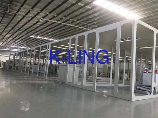 Hệ thống phòng sạch mô-đun với bộ lọc ISO5/6/7/8 HEPA 99,99% @ 0.3UM và cài đặt tự động hoặc gắn tường