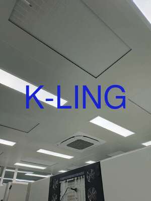 Ít hơn 65 DB Phòng sạch mô-đun với độ dày 50mm và Bộ lọc HEPA 99.995%@0.3um Hiệu quả cho sản xuất thiết bị y tế