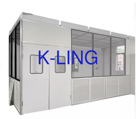 Phòng sạch mô-đun với ISO5/ISO6/ISO7/ISO8 mức độ tinh khiết, bộ lọc HEPA và bộ lọc trước và cài đặt mô-đun