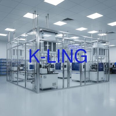 Phòng sạch mô-đun với ISO5/ISO6/ISO7/ISO8 mức độ tinh khiết, bộ lọc HEPA và bộ lọc trước và cài đặt mô-đun