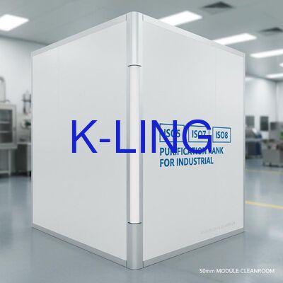 Phòng sạch module tấm sandwich 50mm với lọc ISO5 ISO6 ISO7 ISO8 cho mục đích công nghiệp