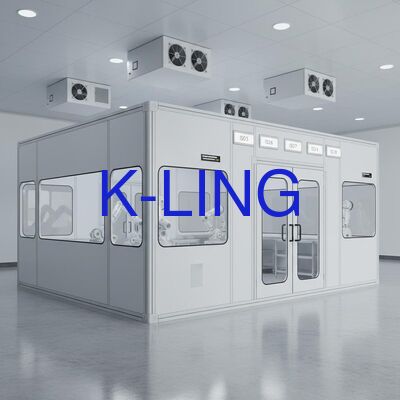 Dust-free Clean Room Softwall Cleanroom Constructed with 50mm Wallthickness Providing Air Control and Clean Environment