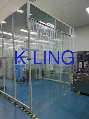 Phòng sạch dạng mô-đun với bộ lọc HEPA/ULPA 99,995% @ 0,3µm, Đơn vị quạt lọc 1175x1175x350mm và Phân loại ISO7