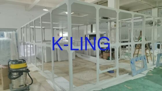 Buồng sạch 50mm với lỗ thông hơi xả ngoài 20% cung cấp kiểm soát không khí và ngăn chặn hạt