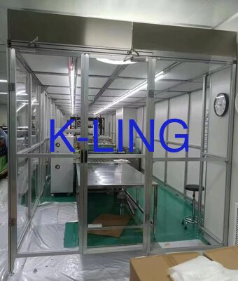 ISO 5 Phòng sạch mô-đun được thiết kế với sàn PVC vinyl và mức tiếng ồn dưới 65 DB đảm bảo các tiêu chuẩn kiểm soát ô nhiễm nghiêm ngặt
