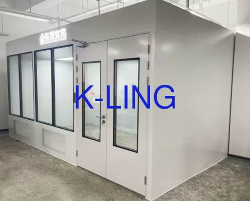Phòng sạch mô-đun với bộ lọc HEPA / ULPA, ánh sáng 350 Lux và độ dày 50mm cho môi trường được kiểm soát