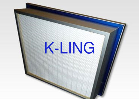 Bộ lọc không khí HEPA kín lỏng ngược với hiệu suất H13/H14 cho các phòng sạch dược phẩm phù hợp với GMP-E