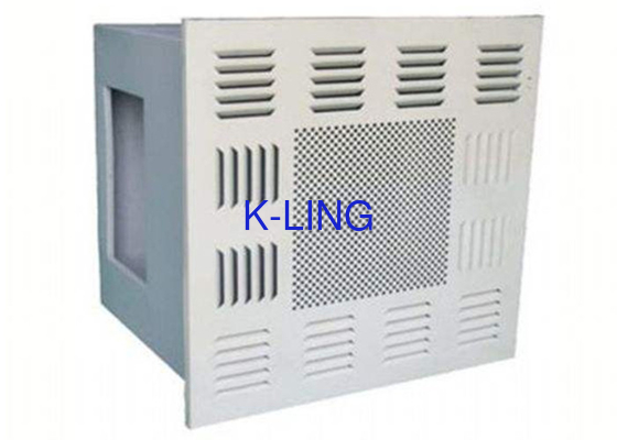 Bộ khuếch tán nhựa Spry Steel Tấm trần Hộp lọc HEPA Lớp 100 Hệ thống lọc HEPA