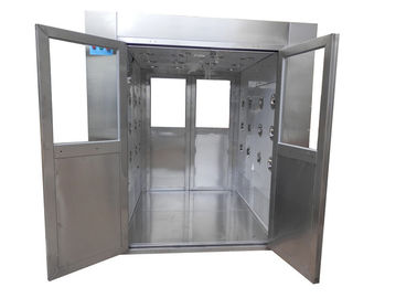 Phòng tắm liên khí điện tử Phòng sạch với bảng điều khiển tự động thổi và màn hình LCD