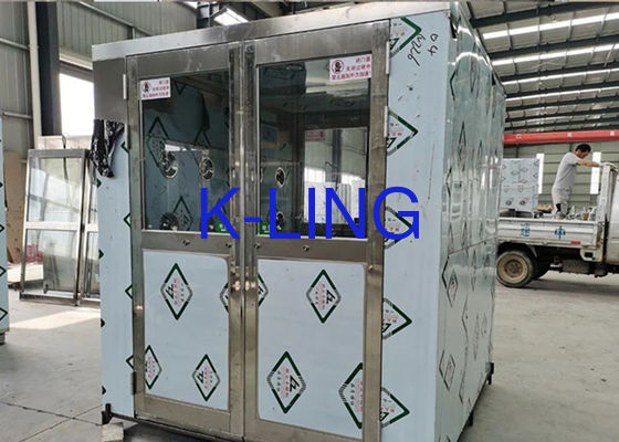 Phòng tắm không khí tự động thổi phòng sạch với hệ thống giảm tiếng ồn