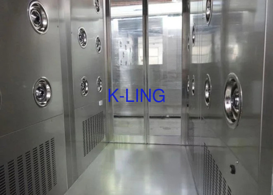Phòng sạch Đường hầm tắm bằng thép không gỉ bán kính Kích thước tùy chỉnh