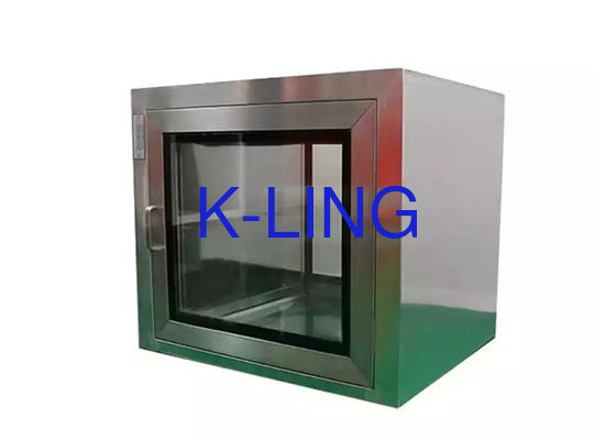 Cửa sổ truyền tĩnh SS SUS304 Đi qua hộp có đèn UV