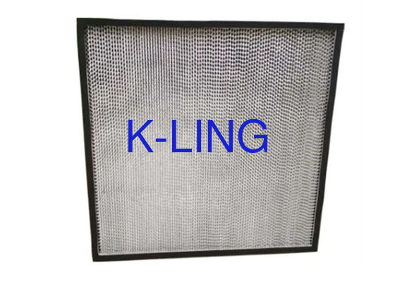 Khung SUS 304 Bộ lọc H13 xếp nếp sâu với giảm áp suất thấp