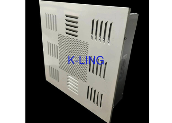 Hộp lọc HEPA Class 100 Tấm thép đúc nguội với lớp sơn tĩnh điện bên ngoài