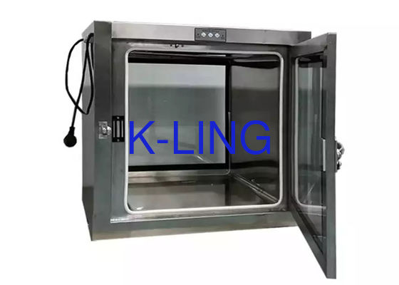 SUS304 Tĩnh đi qua Cửa sổ chuyển hộp cho thông số tùy chỉnh phòng sạch