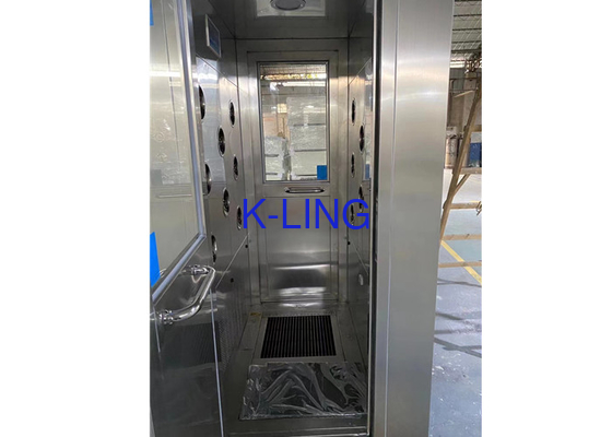 Phòng tắm không khí có bộ lọc H13 hiệu quả cao với máy làm sạch giày cho nhà máy thực phẩm