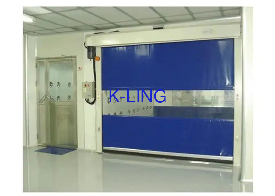 Đường hầm phòng tắm sạch sẽ có lối đi bằng không khí với cửa cuốn PVC Tốc độ 25m / S