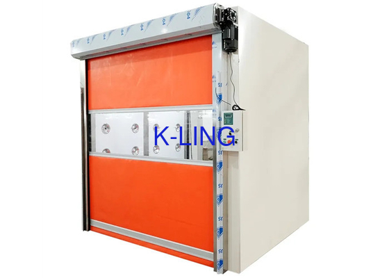 Phòng tắm không khí phòng sạch loại dược phẩm 1000 với cửa PVC cán nhanh