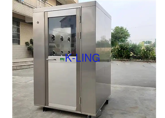Phòng tắm không khí phòng sạch mạnh mẽ tùy chỉnh bằng thép không gỉ Cài đặt dễ dàng