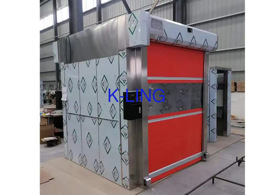 Dược phẩm Cargo Air Shower Cửa nhựa PVC cảm ứng tự động