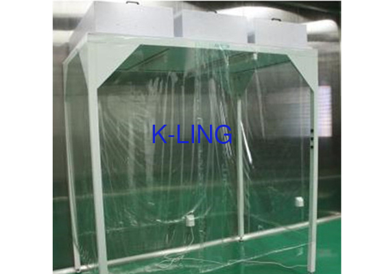 Modular Softwall Phòng sạch Phòng thí nghiệm Gian hàng sạch Lắp đặt dễ dàng