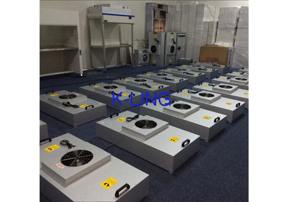 Bộ lọc quạt 220VAC 50Hz Bộ lọc HEPA cho phòng sạch Kích thước tiêu chuẩn