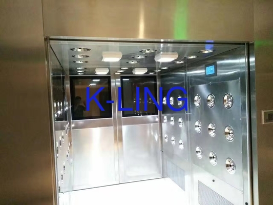 IP54 Bộ lọc HEPA Đường hầm vòi hoa sen bằng thép không gỉ Kích thước tùy chỉnh