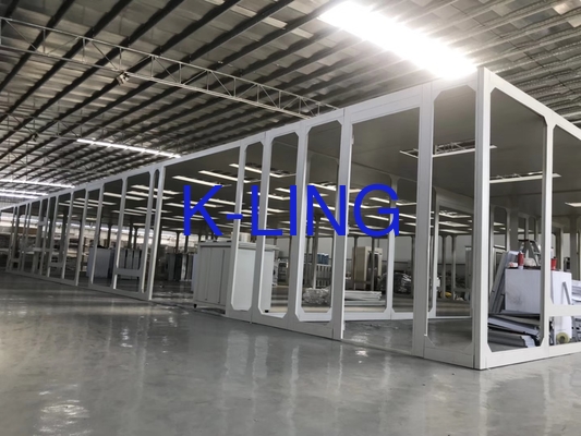 Phòng làm sạch tường mềm cấp bộ lọc H13-H14 hiệu quả cao cho tiếng ồn ≤60dB trong công nghiệp