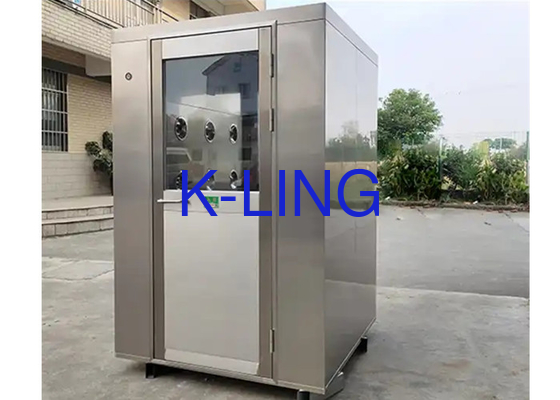 Phòng vệ sinh phòng sạch Tắm không khí với thép không gỉ Cải thiện kiểm soát ô nhiễm