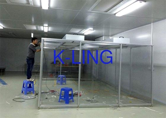 Dòng không khí một chiều Tường mềm Phòng sạch có tiếng ồn ≤ 75dB Và phim PVC lâu bền