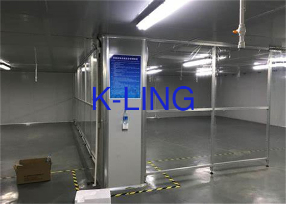 Ánh sáng công nghiệp ≥300Lux Clean Booth / Clean Room For Precision Manufacturing