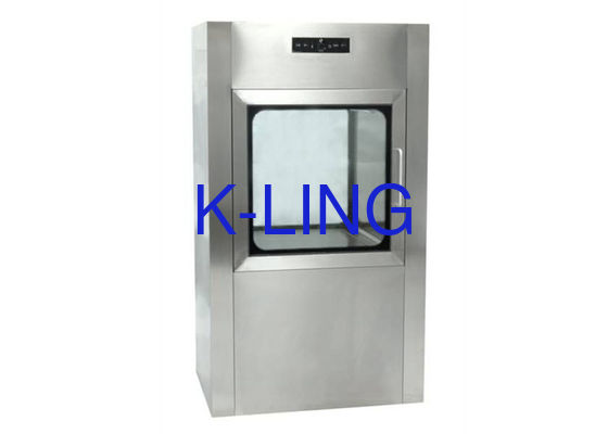 Khách hàng phòng sạch Pass Box với bề mặt đánh bóng và phụ kiện chìa khóa