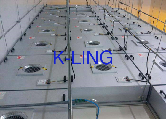 Cấp độ tiếng ồn thấp 45 DB Ứng dụng lọc quạt nấm cho thông gió phòng trắng