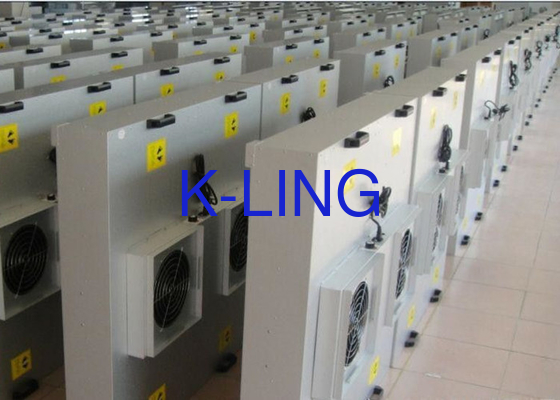 Đơn vị lọc quạt màu trắng tiêu chuẩn / tùy chỉnh 125kg Trọng lượng cho nhu cầu lọc đa năng